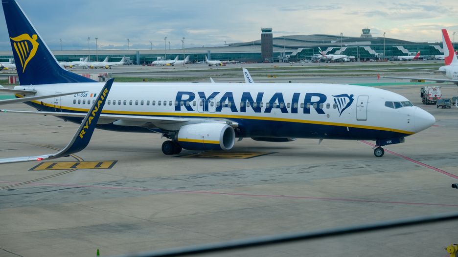 Ryanair odbył swój inauguracyjny lot na nowej trasie