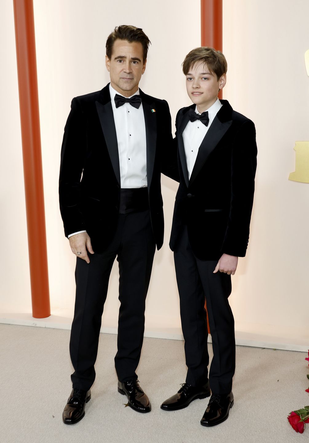 Oscary 2023. Colin Farrell pozuje z 13-letnim synem, Henrym Tadeuszem