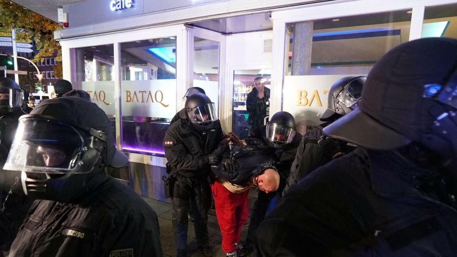 Zamieszki w Hamburgu, 31.10.2023 r.