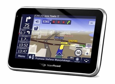 NavRoad NR470 + AutoMapa Polska i Europa + 4GB 4,3"