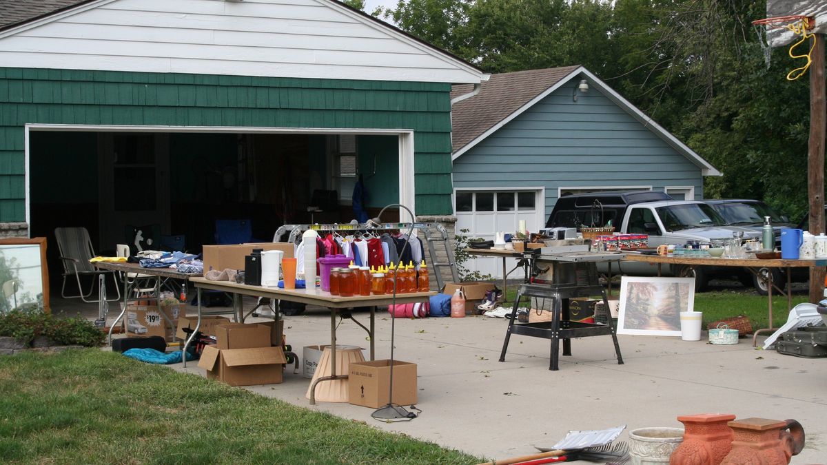 Wyprzedaż garażowa w USA