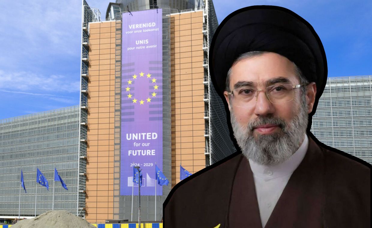 Sankcje na syna Chameneiego? KE dementuje