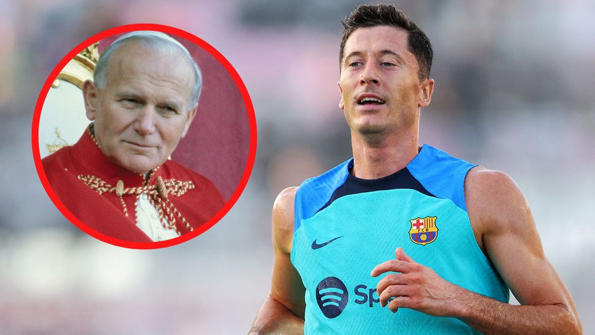 Robert Lewandowski porównany do papieża Jana Pawła II