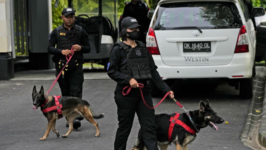 Policja z Bali. Zdjęcie ilustracyjne