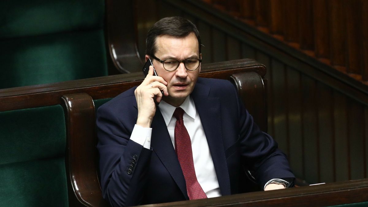 Cd. 11. posiedzenia Sejmu IX kadencji
12.05.2020 Warszawa, 11. posiedzenie Sejmu IX kadencji, Fot Tomasz Jastrzebowski/REPORTER
N/z: Mateusz Morawiecki
Tomasz Jastrzebowski/REPORTER