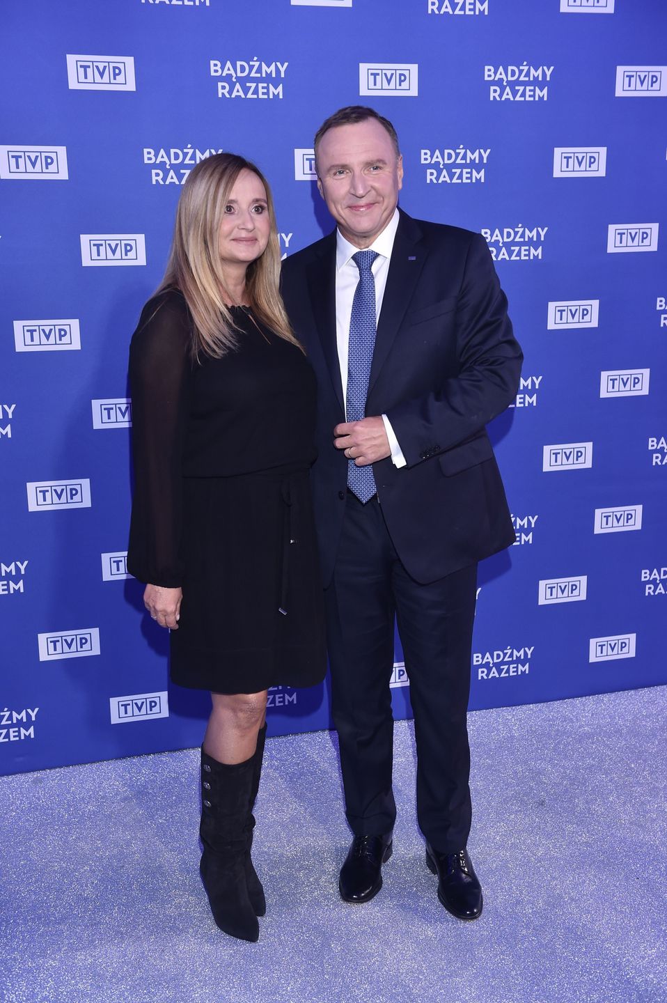 Jacek Kurski i Joanna Kurska na ramówce TVP