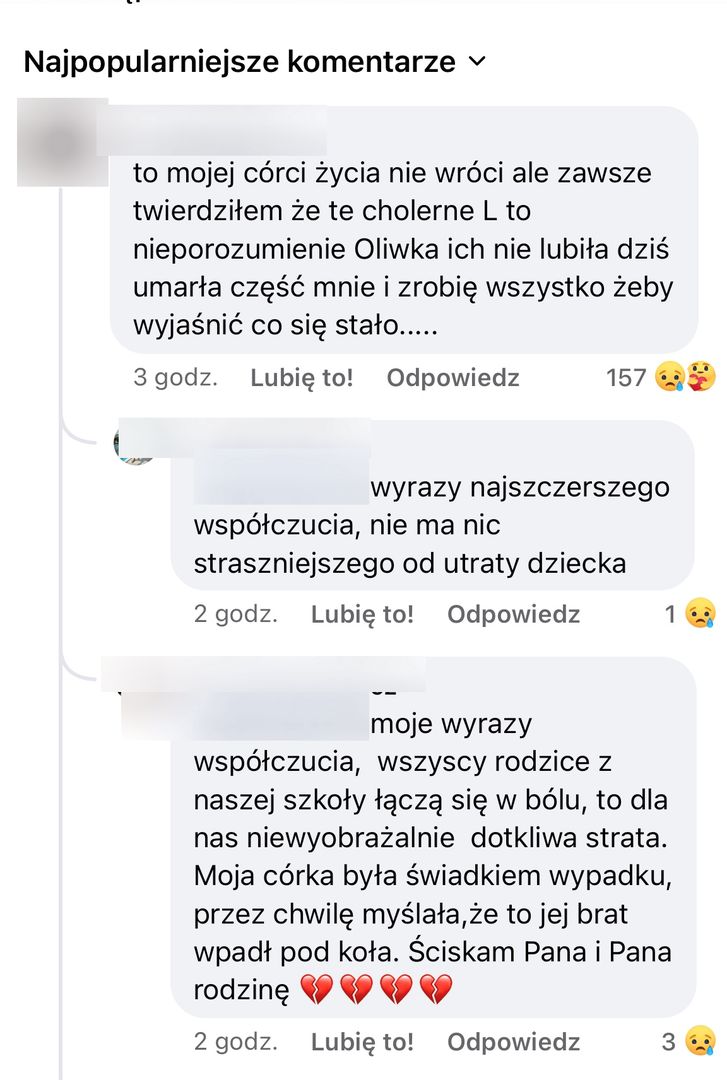 Internauci wspierają rodziców ofiary wypadku 