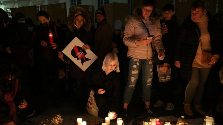 Ani jednej wi?cej! Marsz dla Izy06.11.2021 Warszawa Ani jednej wiecej! Marsz dla Izy  fot. Andrzej Iwanczuk/REPORTERAndrzej Iwanczuk/REPORTER
