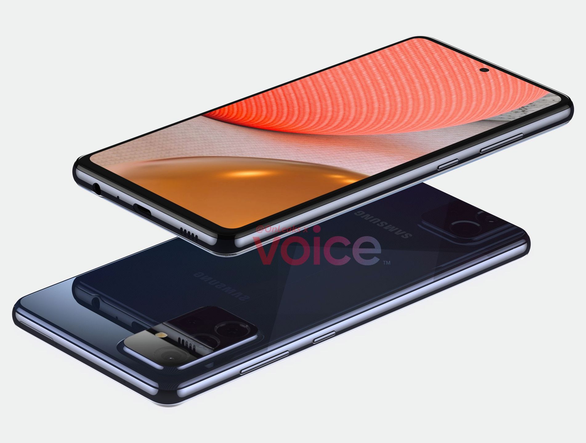 Wycieka wygląd Samsunga Galaxy A72 3