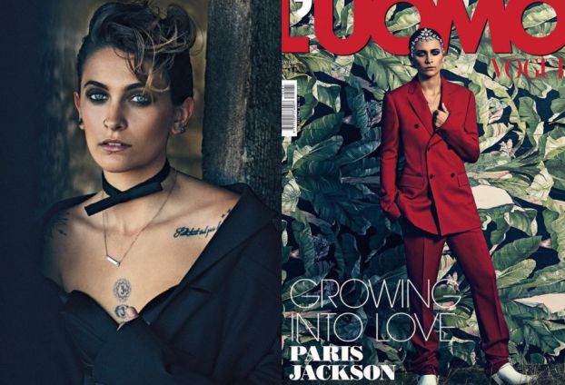 Paris Jackson na okładce "L'Uomo Vogue"