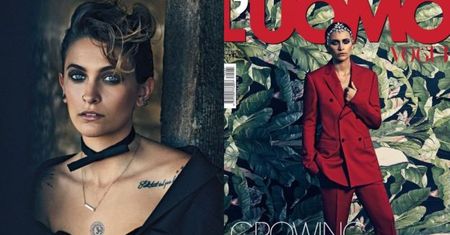 Paris Jackson na okładce "L'Uomo Vogue"