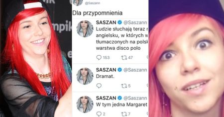Saszan ŚMIEJE SIĘ Z ARTYSTÓW, KTÓRZY ŚPIEWAJĄ PO ANGIELSKU? Pamiętacie, co sama śpiewała?