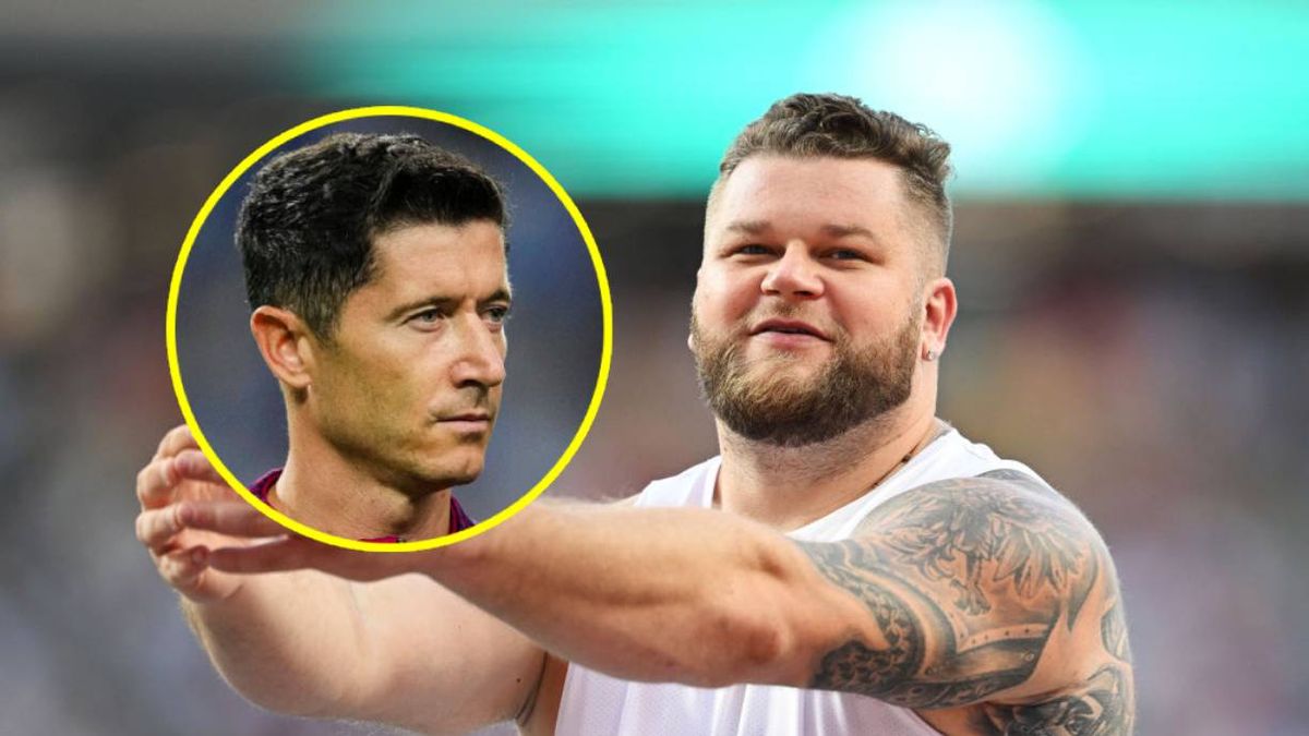 Na zdjęciu: Paweł Fajdek i Robert Lewandowski