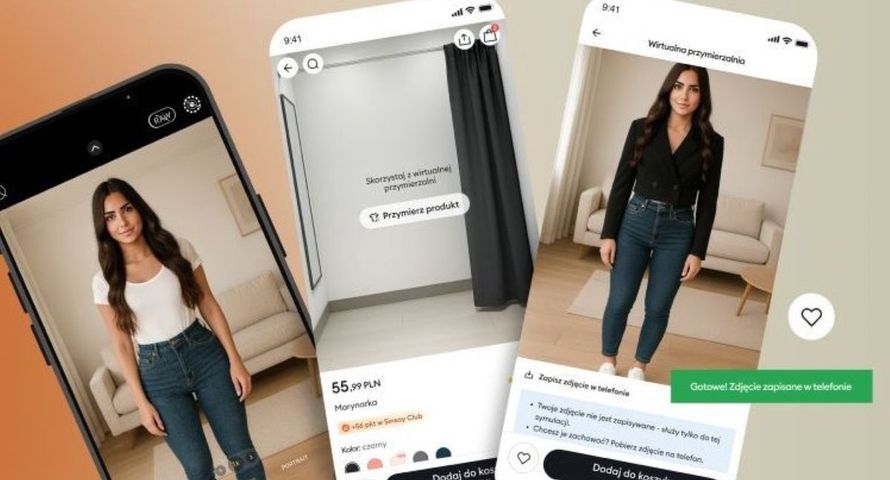 Wystarczy selfie, by przymierzyć sukienkę. Sinsay uruchamia wirtualną przymierzalnię