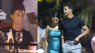 Cristiano Ronaldo maszeruje na romantyczną kolację z Georginą Rodriguez i jej torebką za 720 tysięcy (ZDJĘCIA)