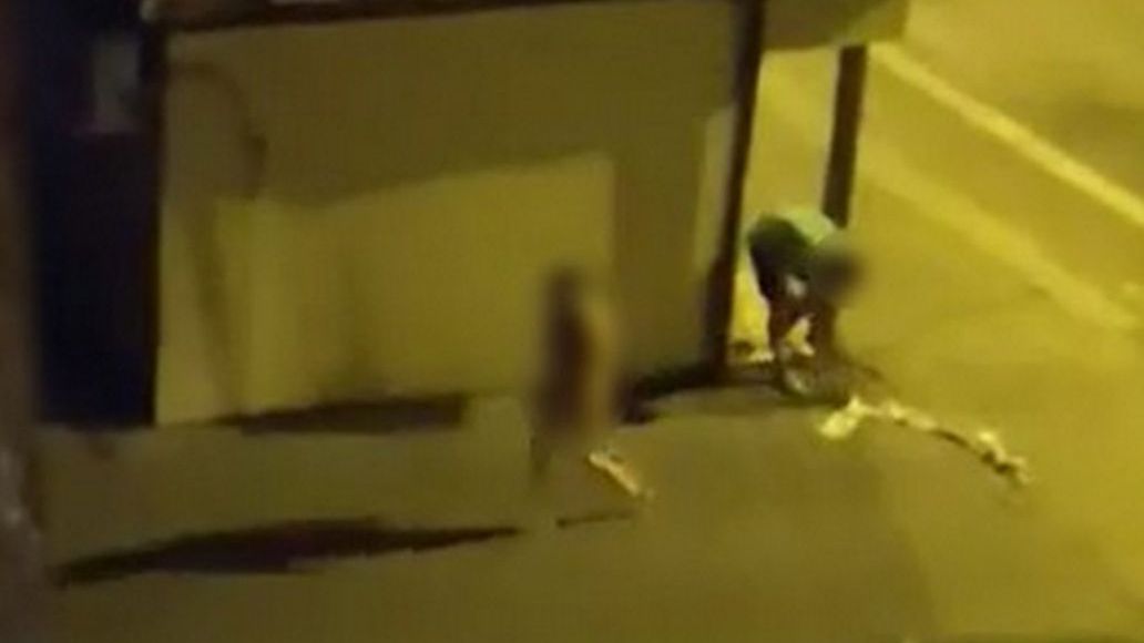 Kadr z nagrania udostępnionego na YouTube