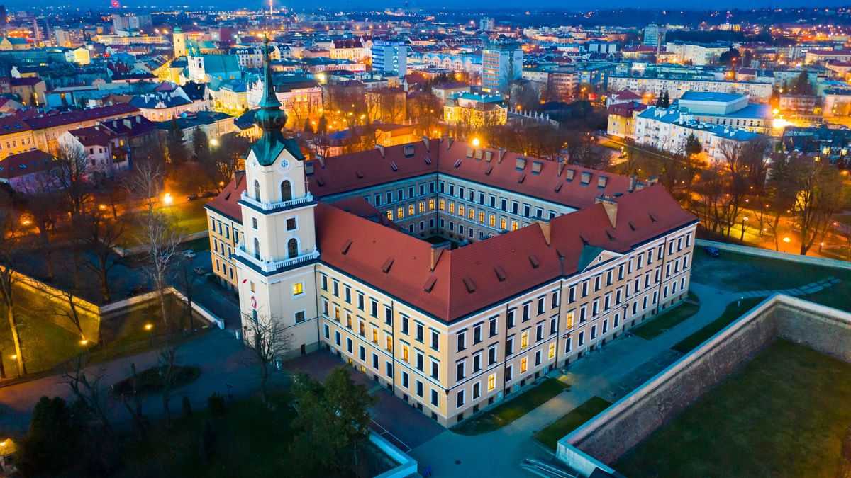 Rzeszów; panorama Rzeszowa, Rzeszów z lotu ptaka