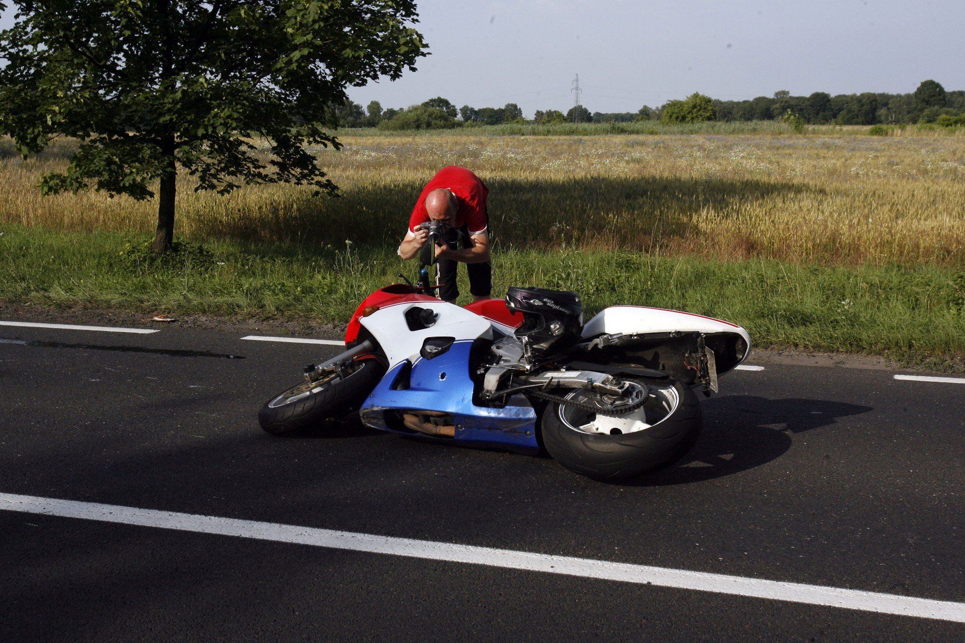 Dwa niebezpieczne zdarzenia z udziałem motocyklistów