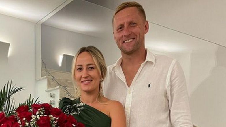 Kamil Glik i Marta Glik