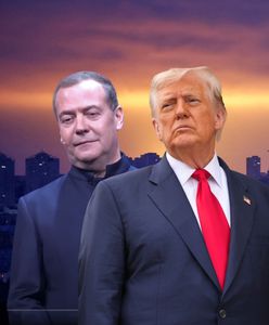 Miedwiediew drwi z ostrzeżenia Trumpa. "Niech sobie przypomni"
