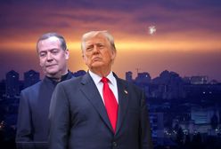 Miedwiediew drwi z ostrzeżenia Trumpa. "Niech sobie przypomni"