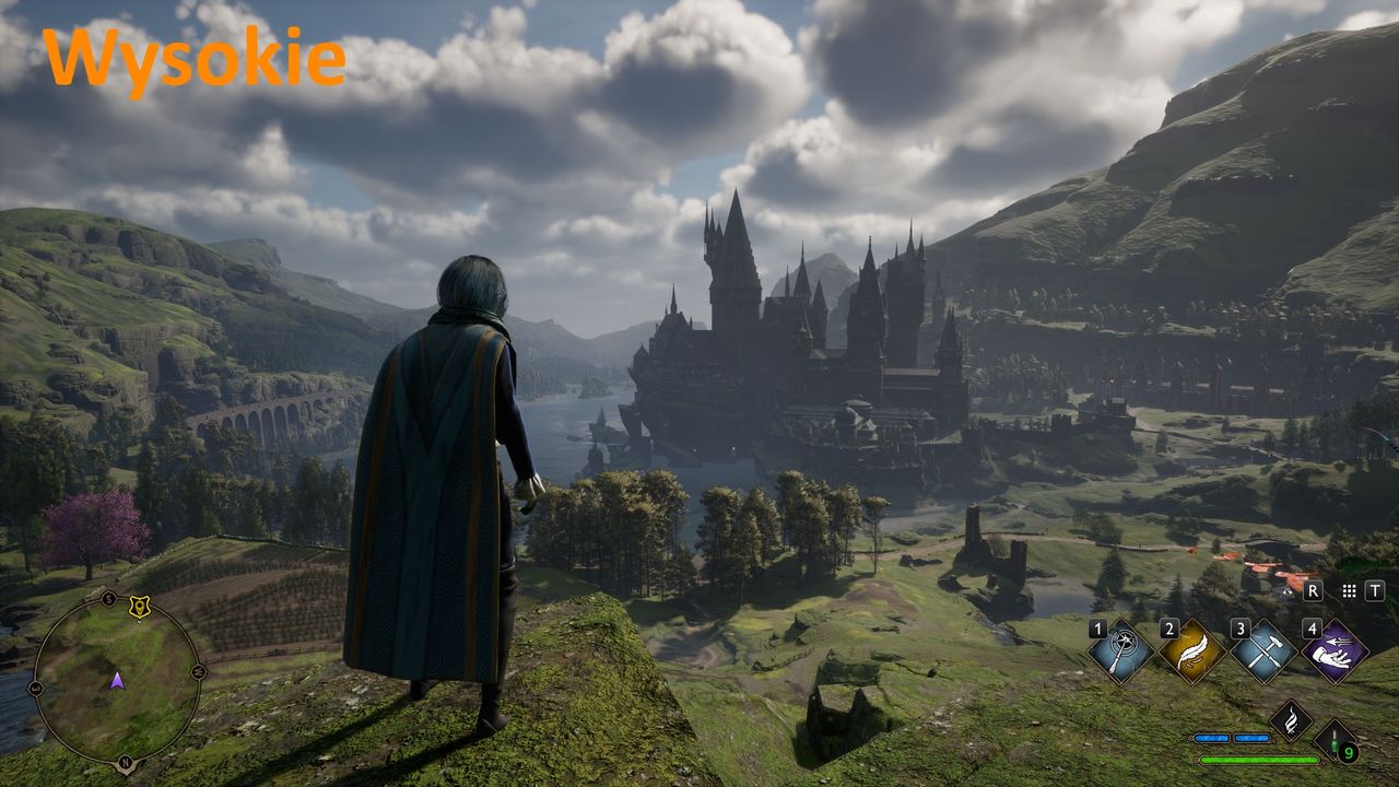 Hogwarts Legacy - ustawienia wysokie