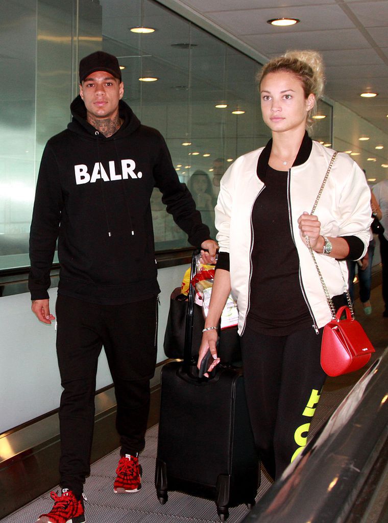 Rose Bertram i jej poprzedni partner, Gregory van der Wiel