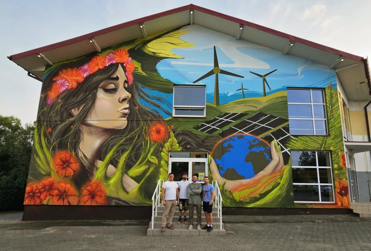 Stare Miasto: Nowy mural promuje ochronę przyrody