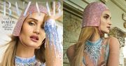 Rosie Huntington-Whiteley pozuje w kryształowym kasku