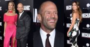 Uśmiechnięty Statham z narzeczoną i Jessica Alba na premierze w Los Angeles (ZDJĘCIA)