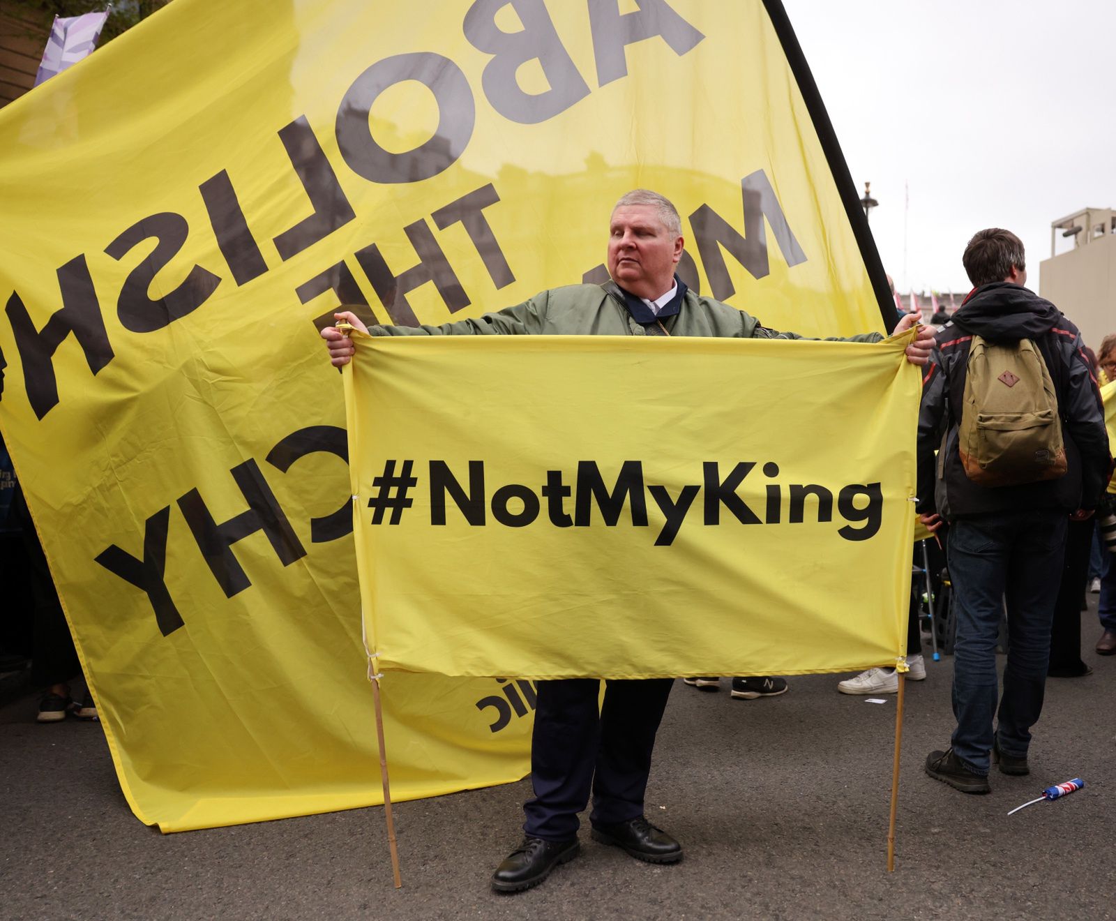 Protesty przed koronacją. "Nie mój król"
