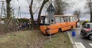 Wypadek szkolnego autobusu na Mazowszu. Wśród poszkodowanych dziecko