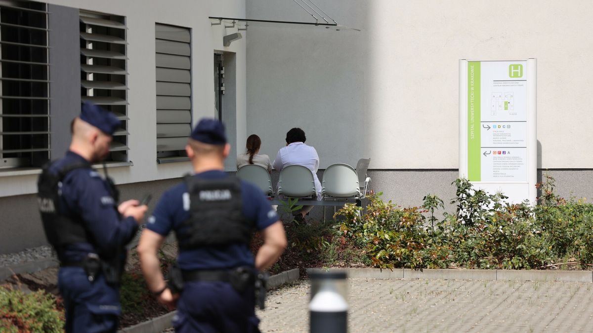 Atak nożownika w Szpitalu Uniwersyteckim w Krakowie