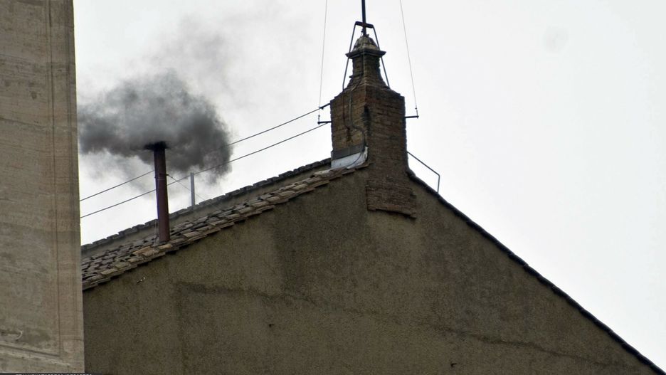 Konklawe w Watykanie. Zdjęcie archiwalne