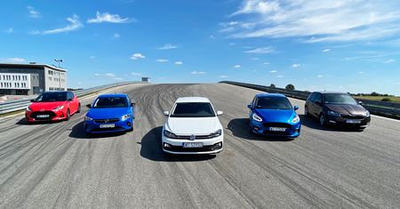 Nowa Toyota Yaris i czterech konkurentów - test porównawczy