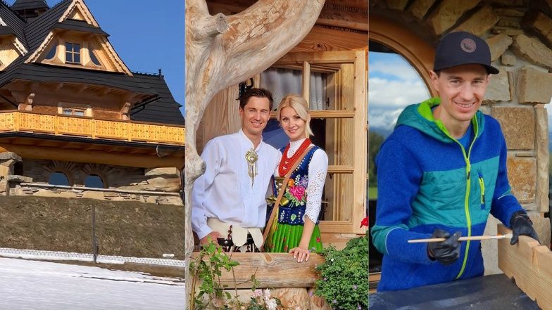 Kamil Stoch mieszka w prawdziwej GÓRSKIEJ WILLI. Z okna ma przep