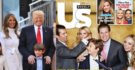 Dzieci Trumpa na okładce "Us Weekly": "Pierwsza rodzina!" (FOTO)