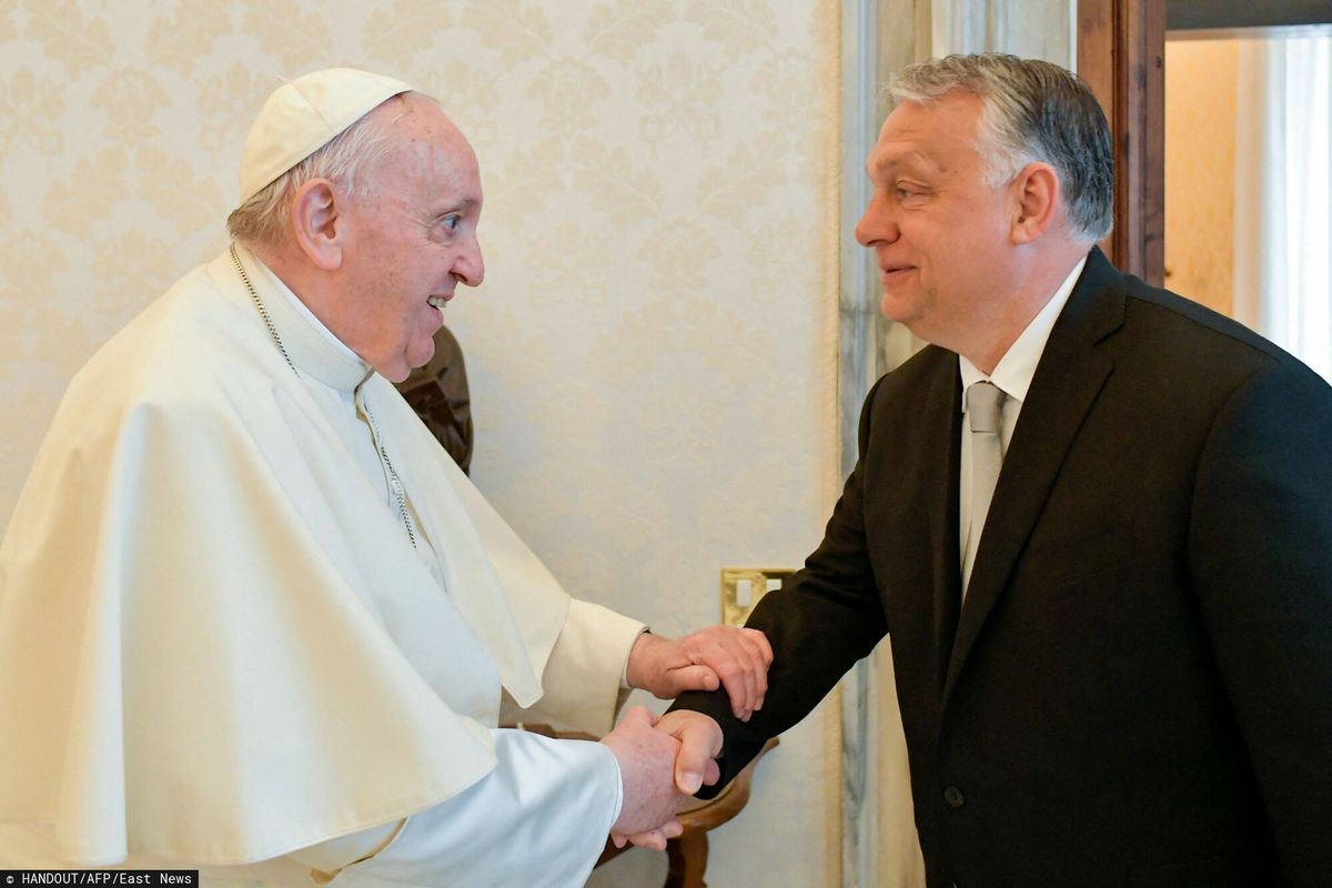 Viktor Orban i papież Franciszek