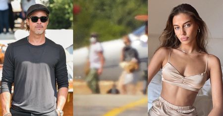 Brad Pitt PRZYŁAPANY na wakacjach z nową kochanką! To młodsza od niego o prawie 30 lat Nicole Poturalski (ZDJĘCIA)