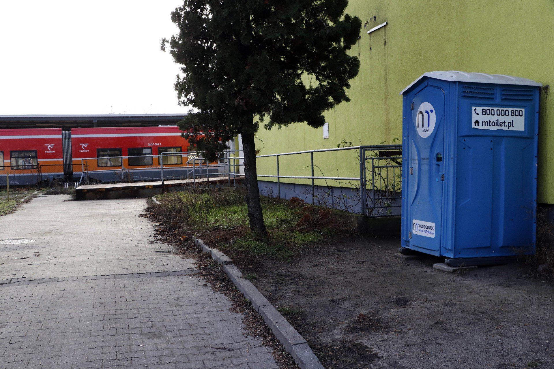 Tak wygląda toaleta dworca PKP w Grudziądzu