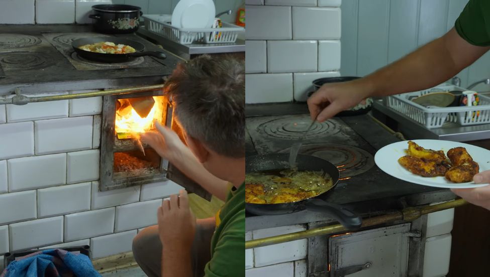"Rolnicy. Podlasie". Andrzej z Plutycz pokazał kuchnię