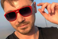 Daniel Martyniuk pijany na plaży. Imprezował od świtu