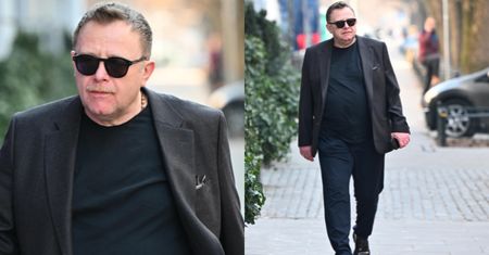 Odchudzony o ponad 80 kilogramów Olaf Lubaszenko mknie na wywiad do "Dzień dobry TVN"