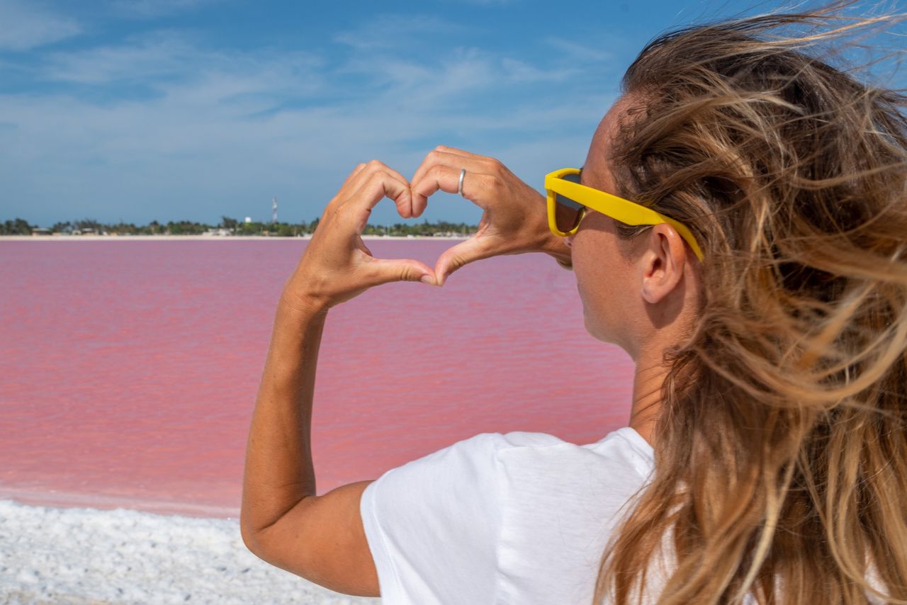 Las Coloradas w Meksyku. "Różowy zawrót głowy" zachwyca