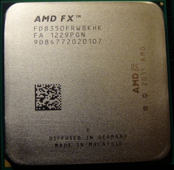 AMD FX Vishera procesor logo