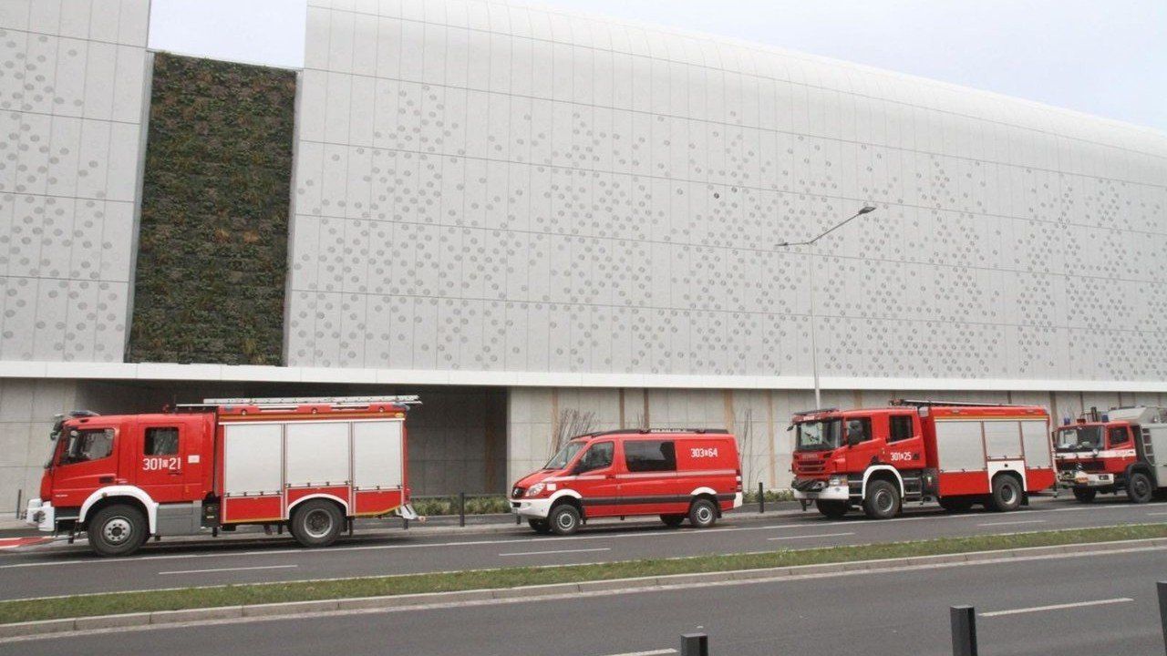 Wypadek w galerii Wroclavia (zdj. ilustracyjne).