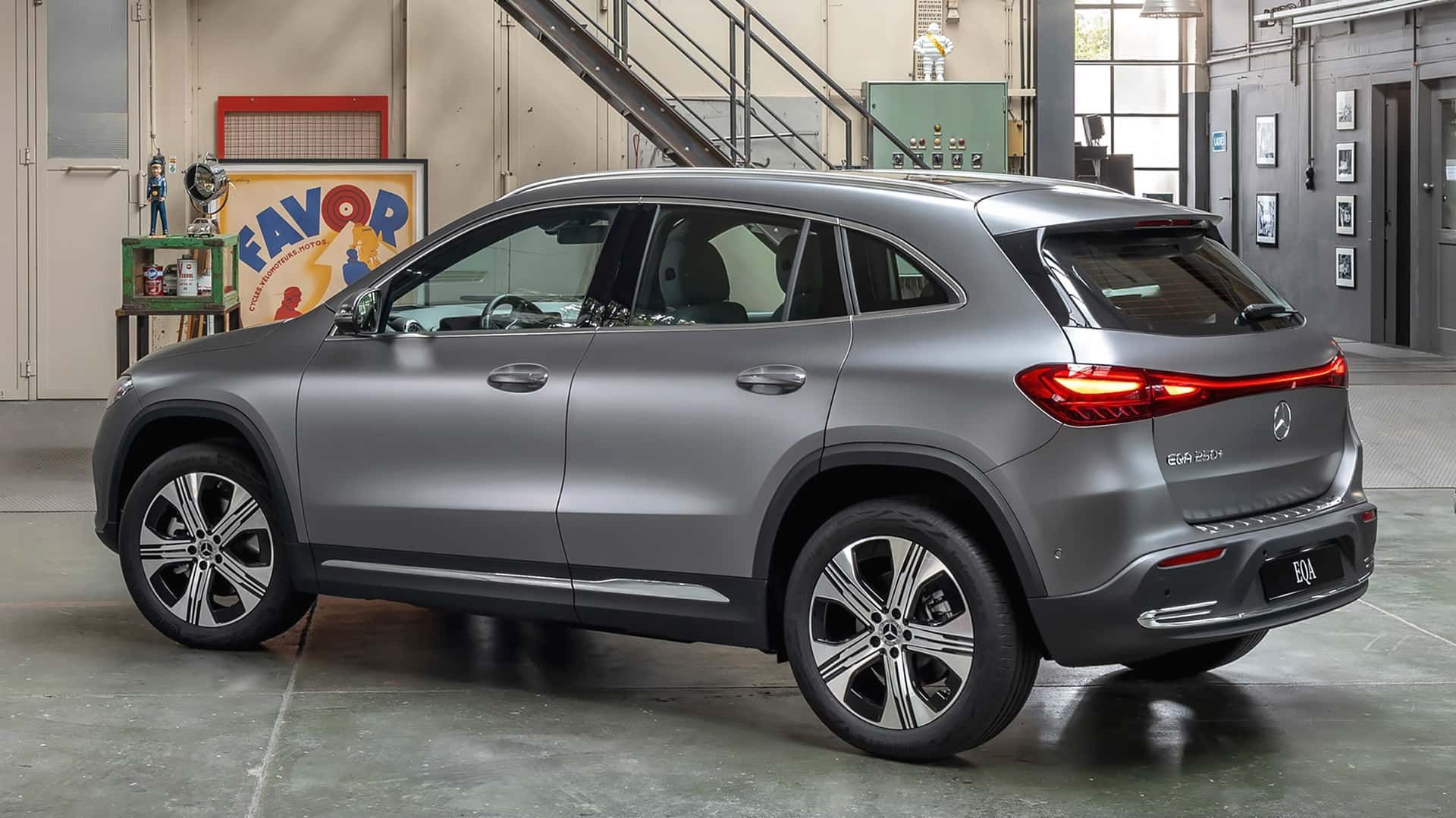 Odświeżone elektryki Mercedesa