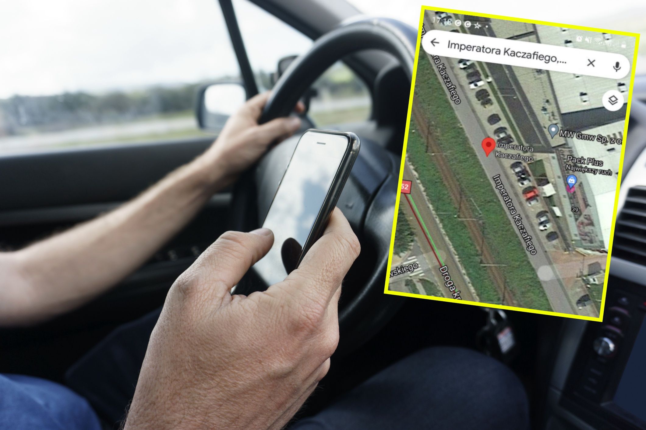 W Mapach Google odkryto dziwną nazwę ulicy w Wadowicach 