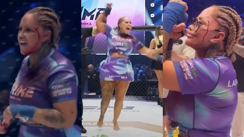 Tak Laluna wyglądała po walce na gołe pięści