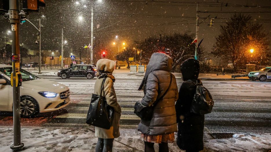 Pierwszy śnieg w Polsce